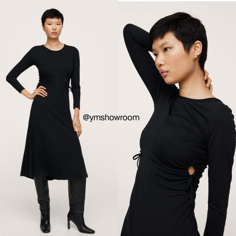 MANGO Cut-out dress